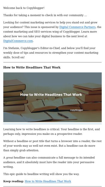 How to Write Headlines That Work