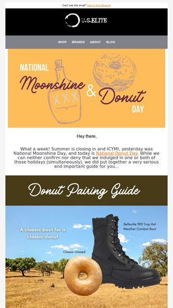  How to celebrate National Donut and Moonshine day 