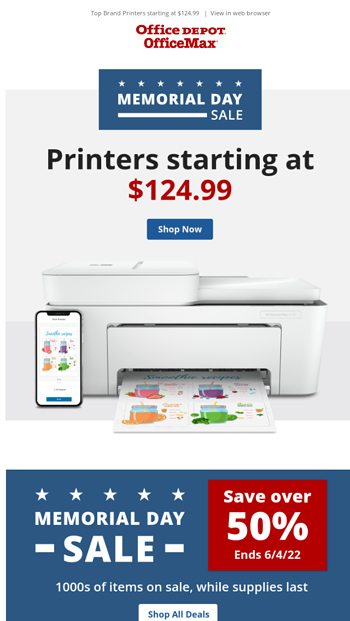 Office Depot Email Newsletters