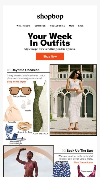 Your week in outfits