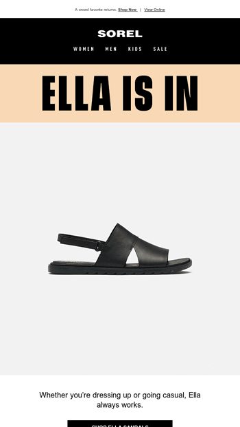 The sandal thatrsquoll makes life ultra easy