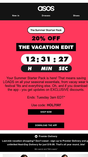  20 off scorchinghot vacation threads 