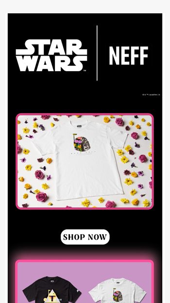Best Selling  Star Warstrade x Neff Tees