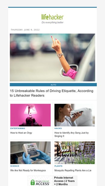 15 Unbreakable Rules of Driving Etiquette According to Lifehacker Readers