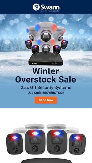 Clearance Deals  25 Off Security Systems