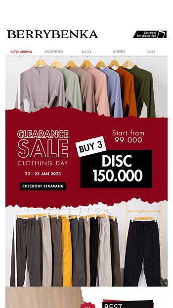 CLOTHING BUY 3 DISC 150K