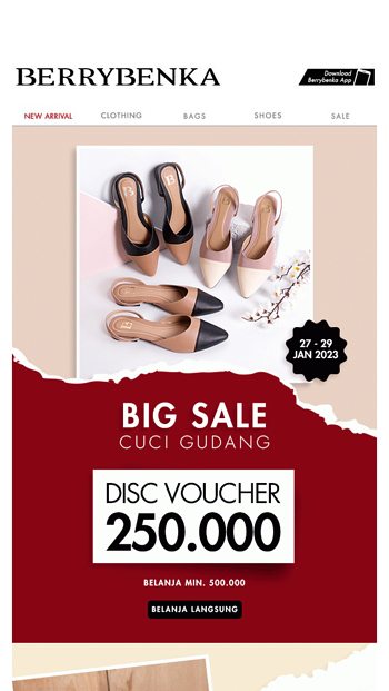 BIG SALE CUCI GUDANG
