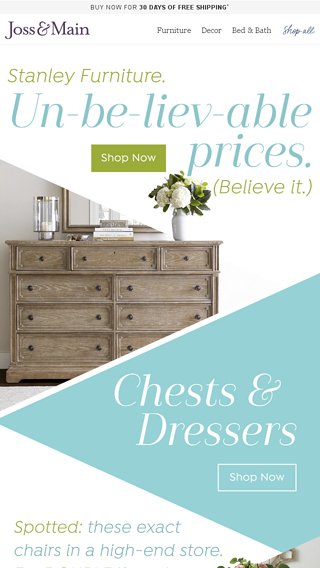 Stanley Furniture With Savings You Ll Swoon For Joss Main