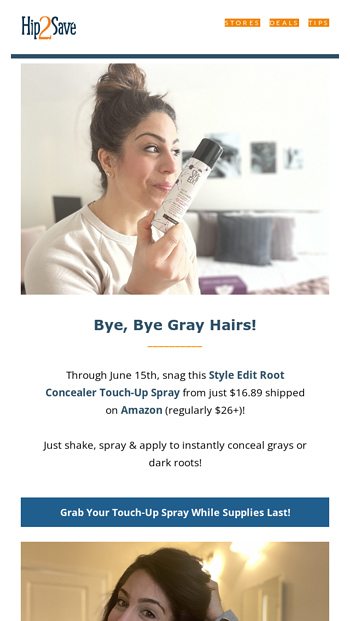 Bye Bye Gray Hairs