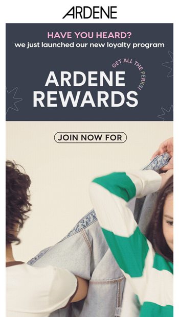 Scratch & Save up to 40% OFF your order!!! - Ardene Email Archive