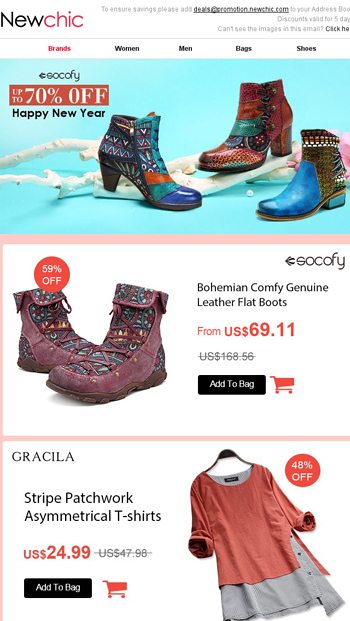 new chic bohemian boots