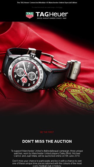 Tag heuer connected manchester united hot sale