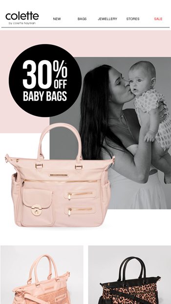 Colette best sale nappy bag