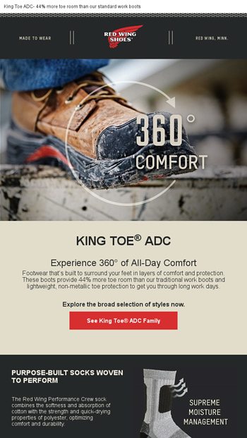 king toe adc
