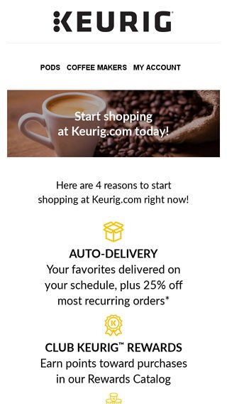 4 reasons and 1 big reward to shop at Keurig