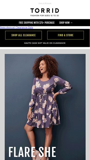 torrid clearance dresses