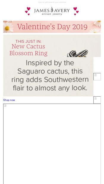cactus blossom ring james avery