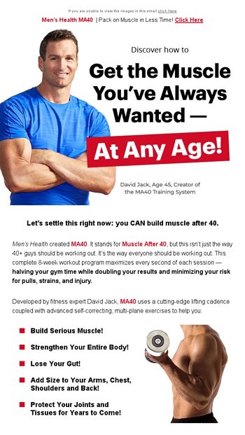 Ma40 workout sale