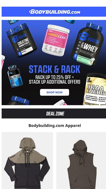 Rack Up on Savings and Stack Up on Additional Offers