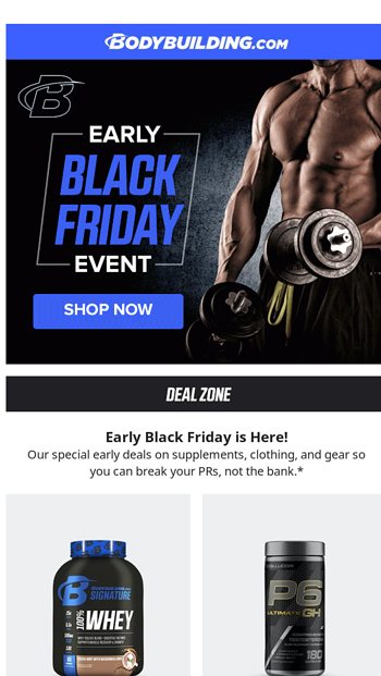 Early Black Friday is ON  Dont wait to save