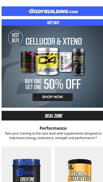 Save on Performance Supps