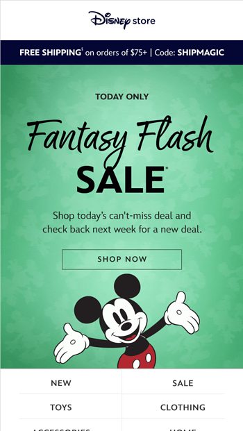 Todays Fantasy Flash Sale is live 