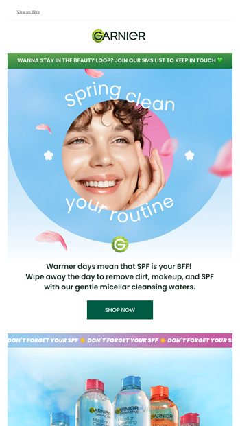 Skin care hack to remove SPF