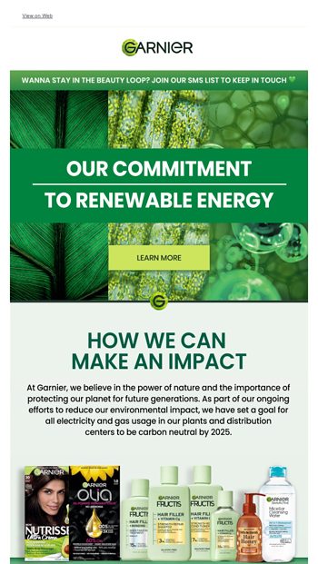 How are we reducing our footprint