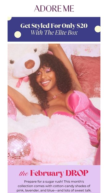 Time to shop the February Drop 