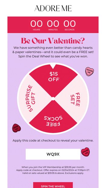 We got you a Valentine