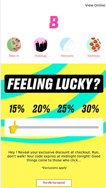 Feeling lucky