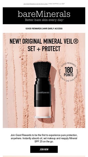 24HR Early Access NEW ORIGINAL MINERAL VEILreg Set  Protect
