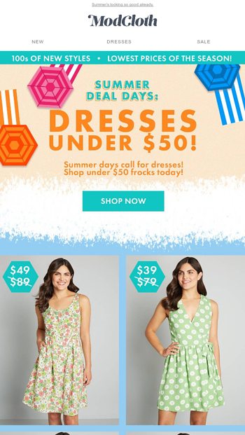 Dresses for days mdash as low as 10