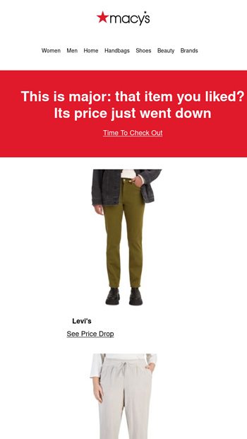 Limited time we dropped prices on items you viewed