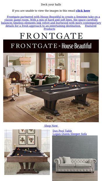 Dont Miss the Final House Beautiful x Frontgate Collection