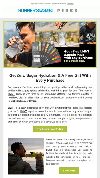 Try LMNT The Healthy Alternative to Sugary Sports Drinks