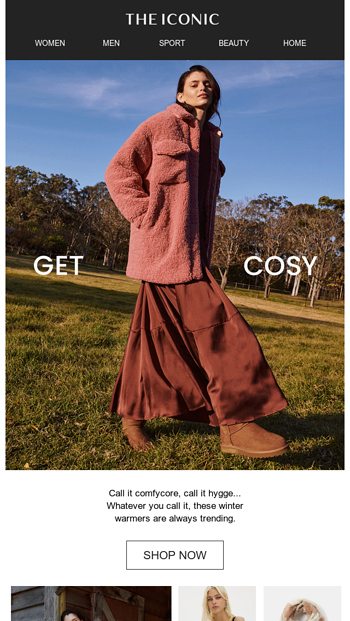 Hey its time to enter your cosy era 