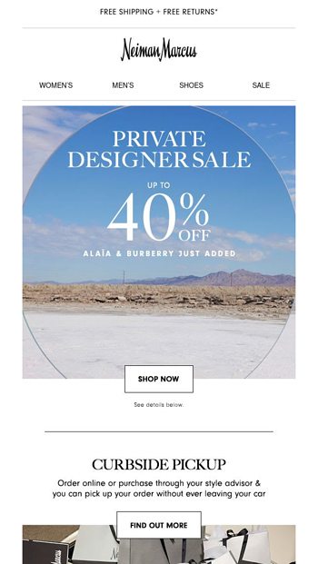 Private Designer Sale Your favorites are selling fast