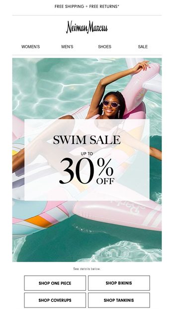 Up to 30 off swim