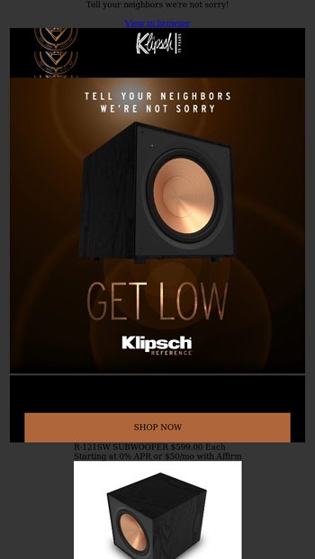 NEXTGEN REFERENCE SUBS Feel The Difference