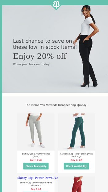 These Items Wont Last  Get 20 Off Today