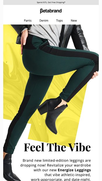 New Leggings That Energize