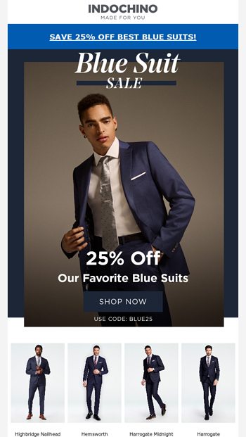 From Office to Occasion Save on our Best Blue Styles