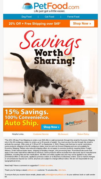 Great Savings Start with 20 Off  Free Shipping