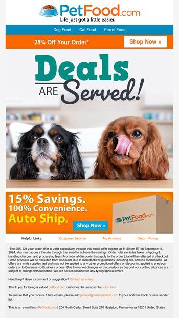 Serving Up Hot Dealshellip25 Off Your Order