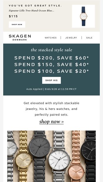 mens watches amp jewelry elevate your everyday