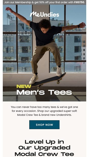 New Tees to Make Your Torso Happy