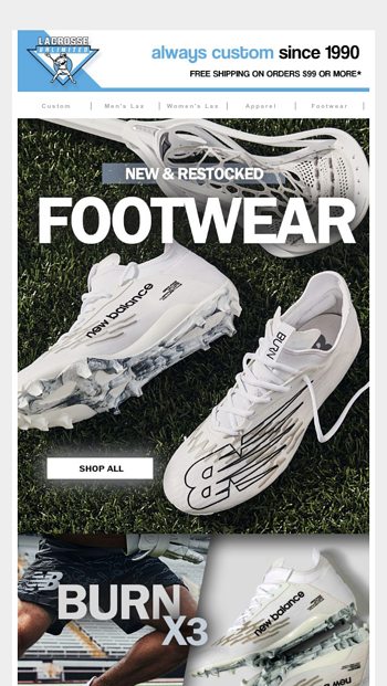 New amp Restocked Footwear