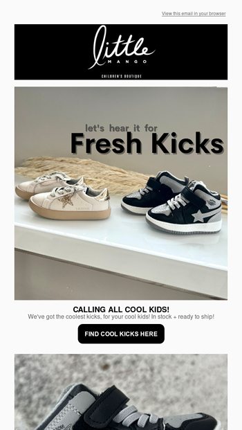 Cool Kicks Now In Stock  Ready to Ship