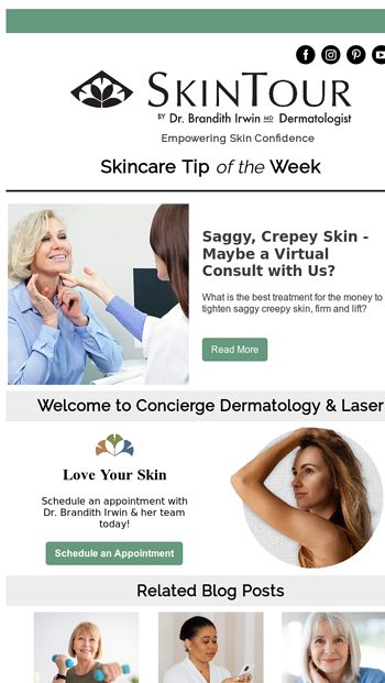 Saggy Crepey Skin  Maybe a Virtual Consult with Us